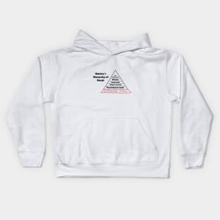 Maslow's Hierarchy of Stranger Things Kids Hoodie